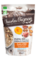 Muesli Bio céréales toastées fruits d'été Charles Vignon