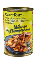 Mélange de 4 champignons Carrefour