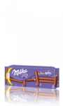 Biscuits enrobés de chocolat au lait Milka Lila Sitx