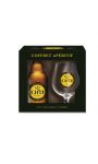 Ch'Ti Coffret Bière Blonde 6,4° -2X33Cl + 2 Verres