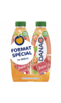 Jus de fruits lacté fraise sans sucres ajoutés format spécial Danao