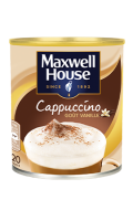 Café soluble cappuccino vanille Maxwell House