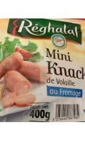 Mini knacks de volaille au Fromage Réghalal
