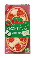 Pizzas surgelées margherita Pizzeta Buitoni