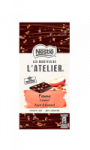 Tablette de chocolat noir pomme caramel Nestlé Les Recettes de l\'Atelier