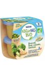 Repas de bébé dès 8 mois Brocoli pois cassés & quinoa Naturnes Bio Nestle