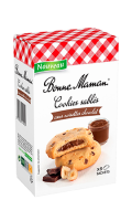 Biscuits cookies sablés cœur noisettes chocolat Bonne Maman