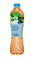 Boisson au thé vert saveur myrtille jasmin Fuze Tea