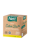 Tampons avec applicateur 100% coton bio Nett