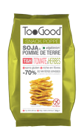 Biscuits apéritifs tomates herbes Snack Poppé TooGood Biscuits apéritifs tomates herbes Snack Poppé TooGood