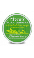 Thon blanc germon à l?huile d?olive vierge et poivre vert La Belle-Iloise