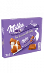Glace à la vanille enrobée de chocolat au lait Ice Cream Hearts Milka