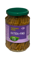 Haricots verts extra-fins Carrefour
