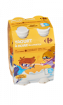Yaourts à boire goût vanille Carrefour Kids
